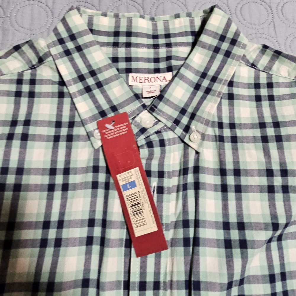 Checkered long sleeves